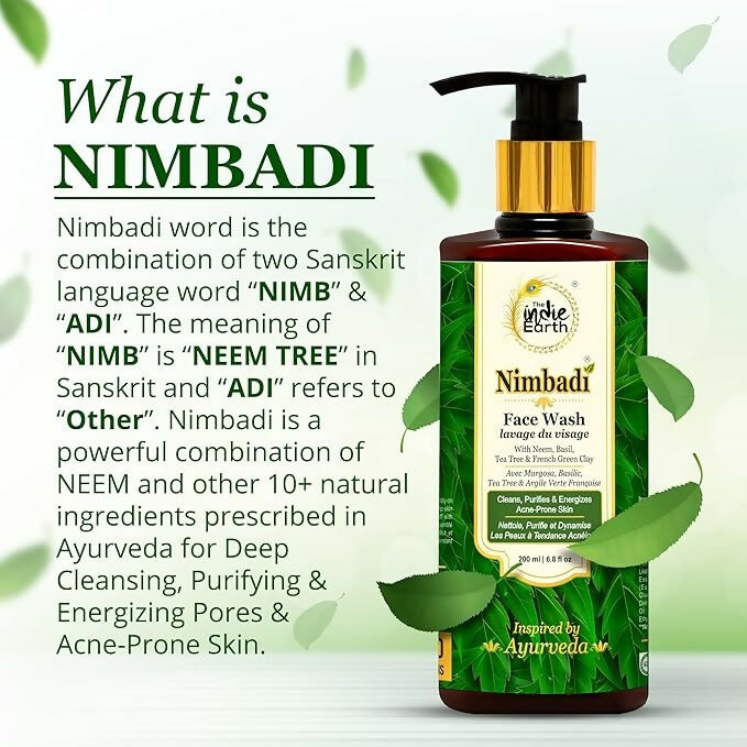The Indie Earth Nimbadi Facewash Inspired by Ayurveda  Grab2Buy The Indie Earth Grab2Buy