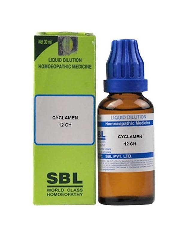 SBL Homeopathy Cyclamen Dilution 
