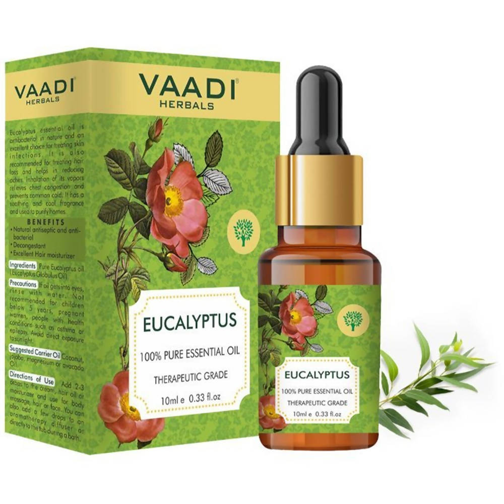 Vaadi Herbals Eucalyptus 100% Pure Essential Oil Therapeutic Grade  Grab2Buy Vaadi Herbals Grab2Buy