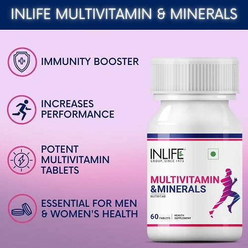 Inlife Multivitamin And Minerals Tablets 