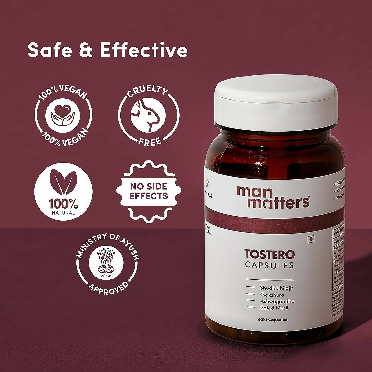 Man Matters Testero Capsules - Grab2buy