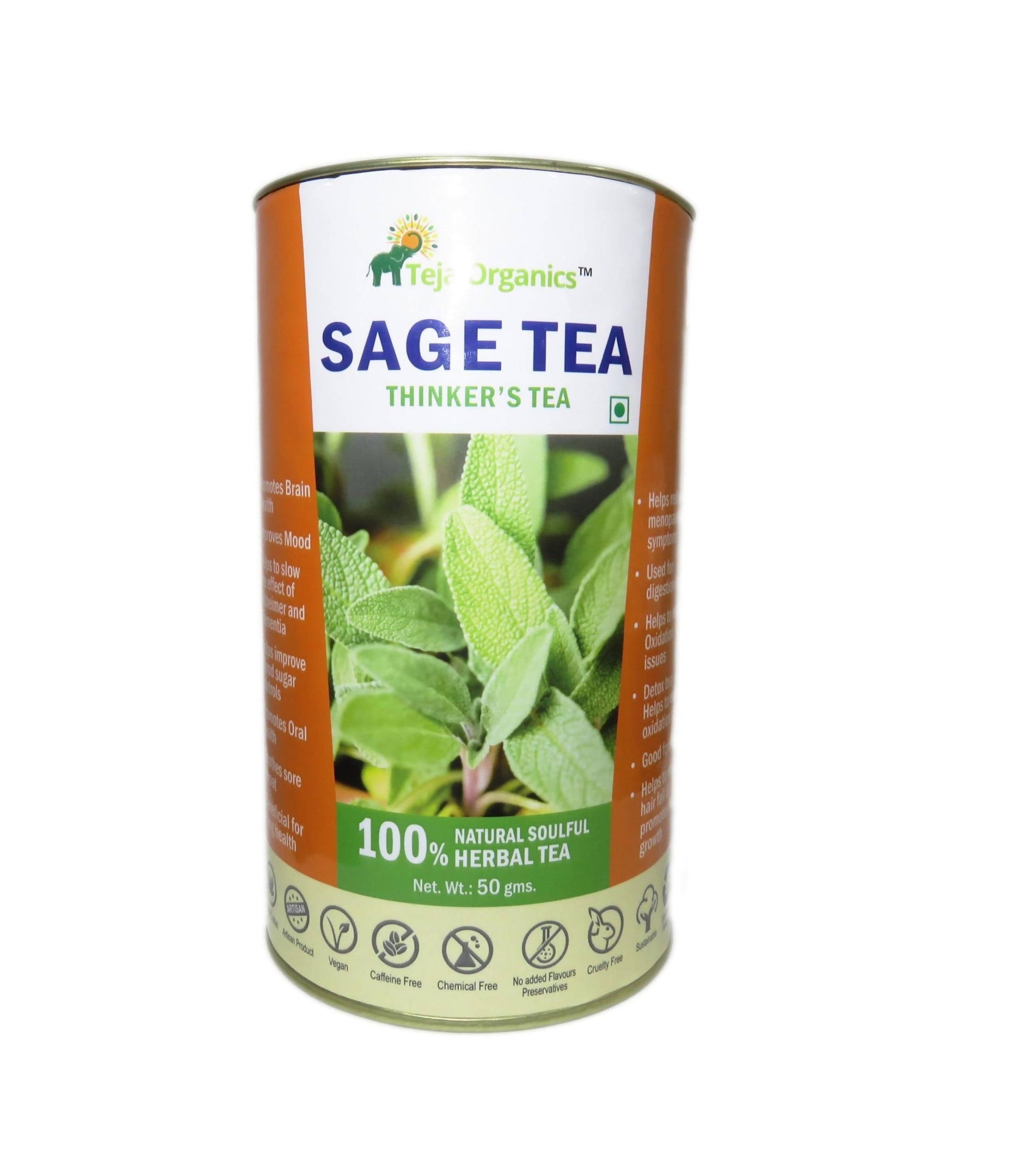 Teja Organics Sage Tea  Grab2Buy Teja Organics Grab2Buy
