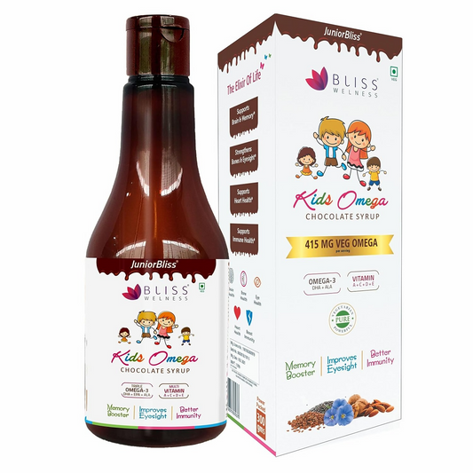 Bliss Welness Junior Bliss Kids Omega Syrup 
