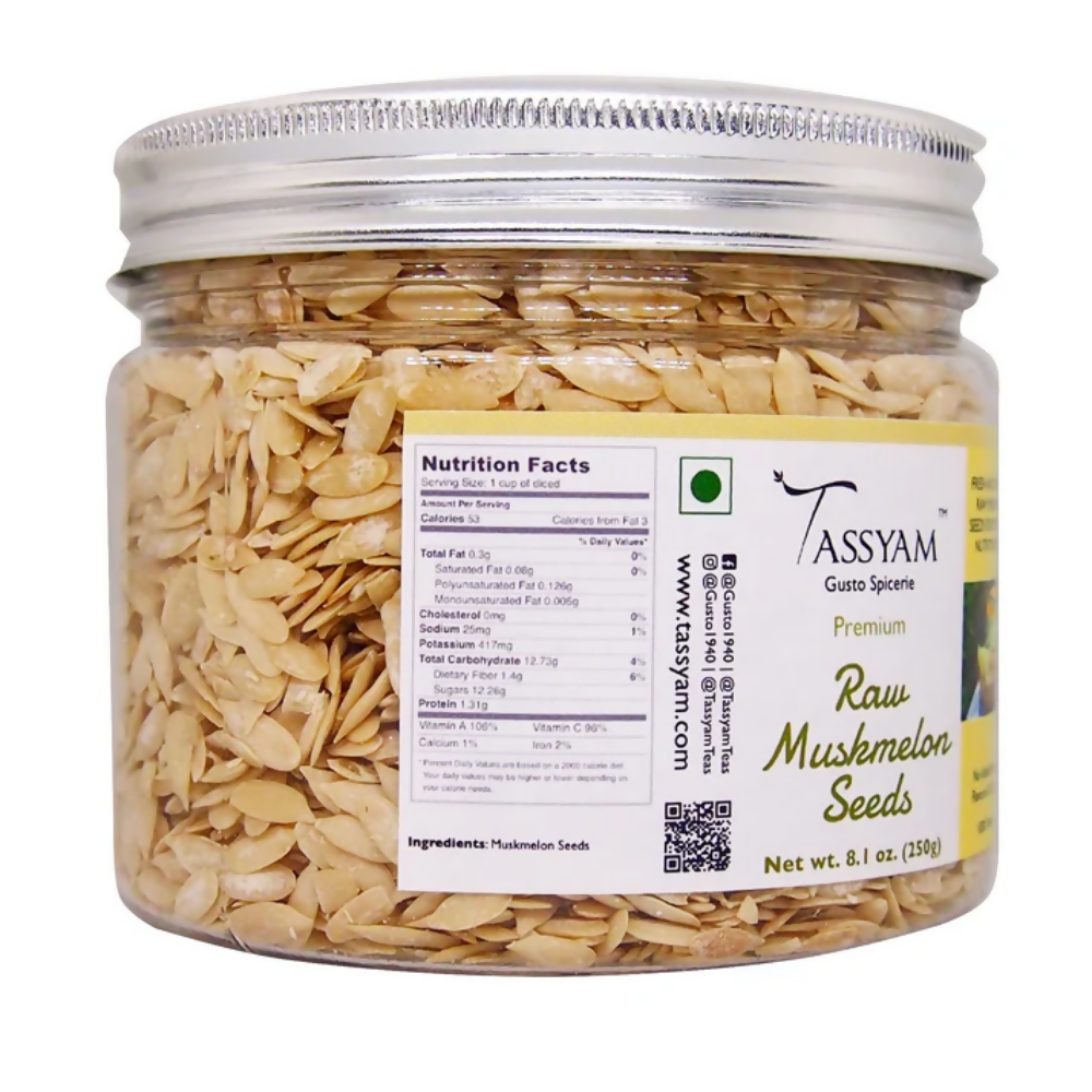 Tassyam Organics Raw Muskmelon Seeds