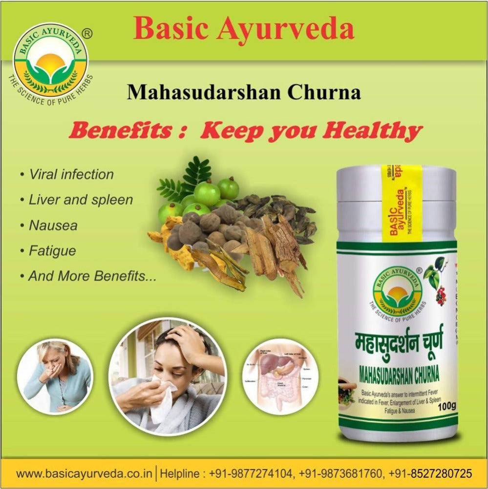 Basic Ayurveda Mahasudarshan Churna 