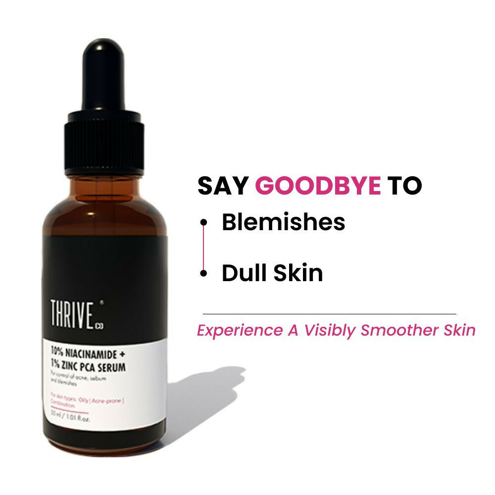 Thriveco 10% Niacinamide + 1% Zinc Pca Serum 