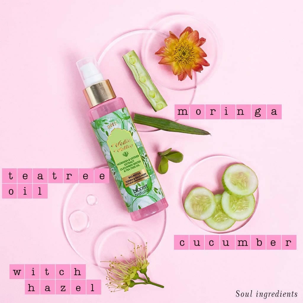 Vedic Valley Face Mist & Toner With Blue Light Filters Moringa & Vetiver  Grab2Buy Vedic Valley Grab2Buy