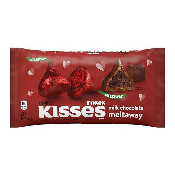 Ajfan Hershey's Roses Meltaway Kisses Milk Chocolate 