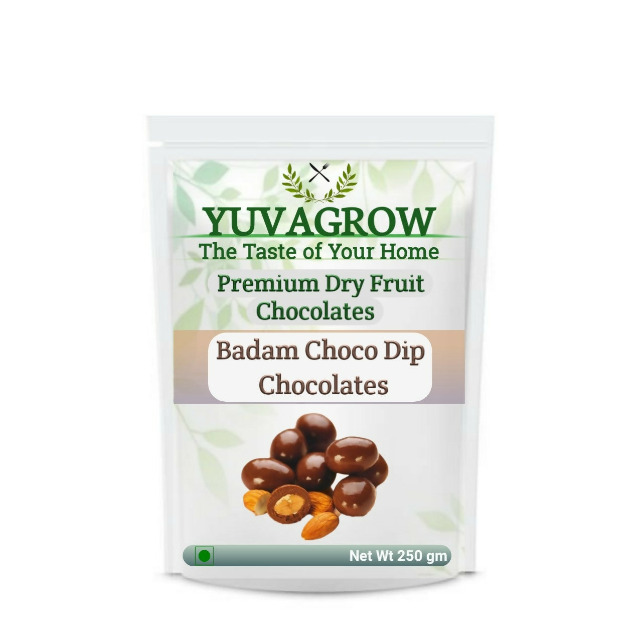 Yuvagrow Badam Choco Dip Chocolates  Grab2Buy Yuvagrow Grab2Buy