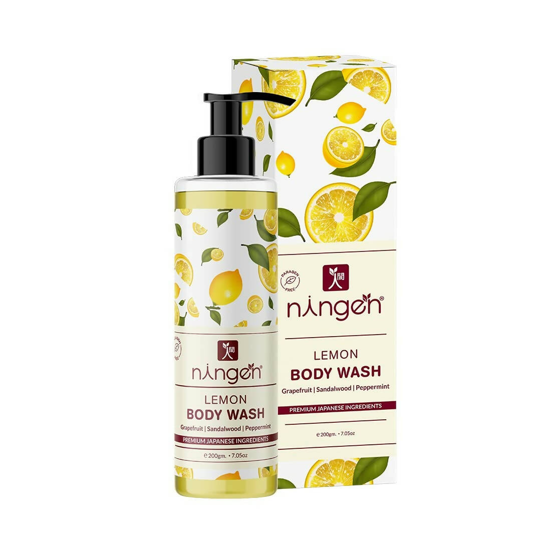 Ningen Lemon Body Wash Gel