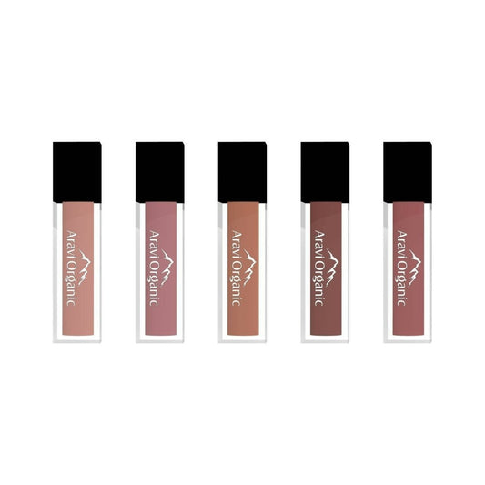 Aravi Organic Liquid Lipstick Combo - Grab2buy