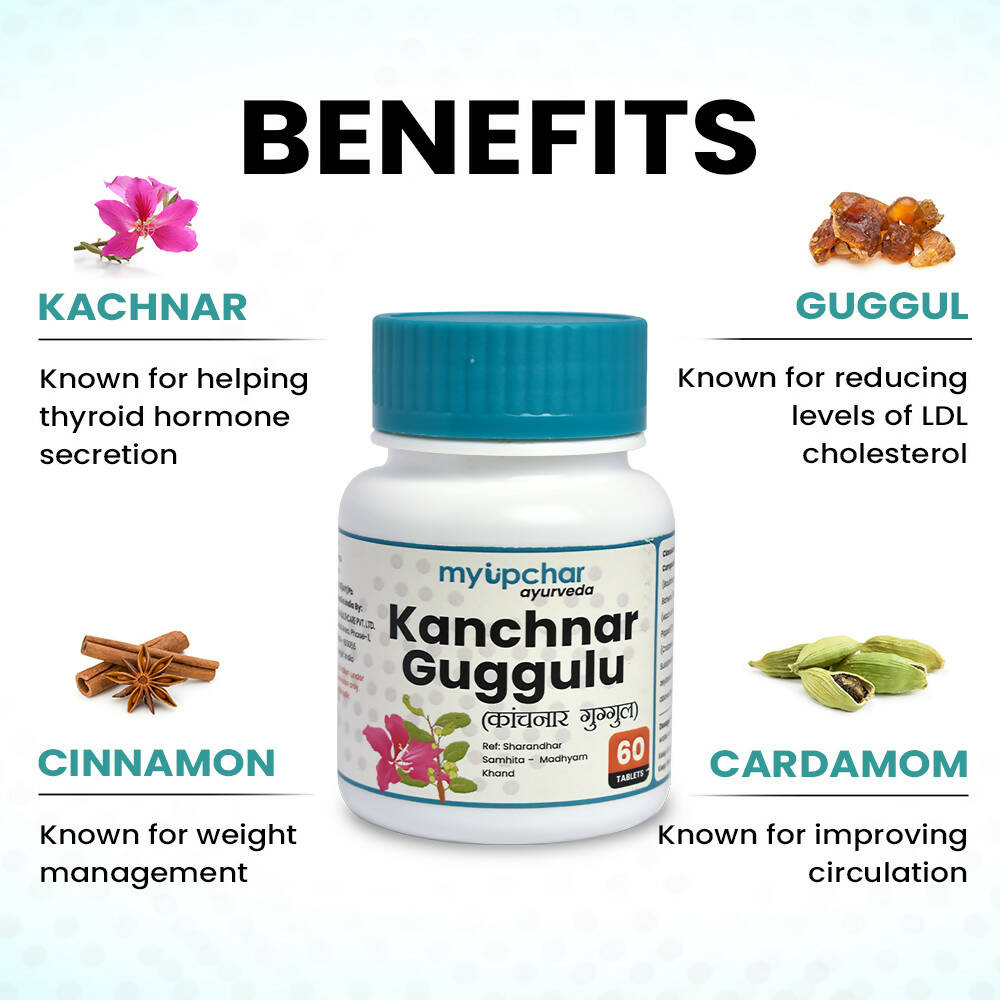 myUpchar Ayurveda Kanchnar Guggulu - Grab2buy