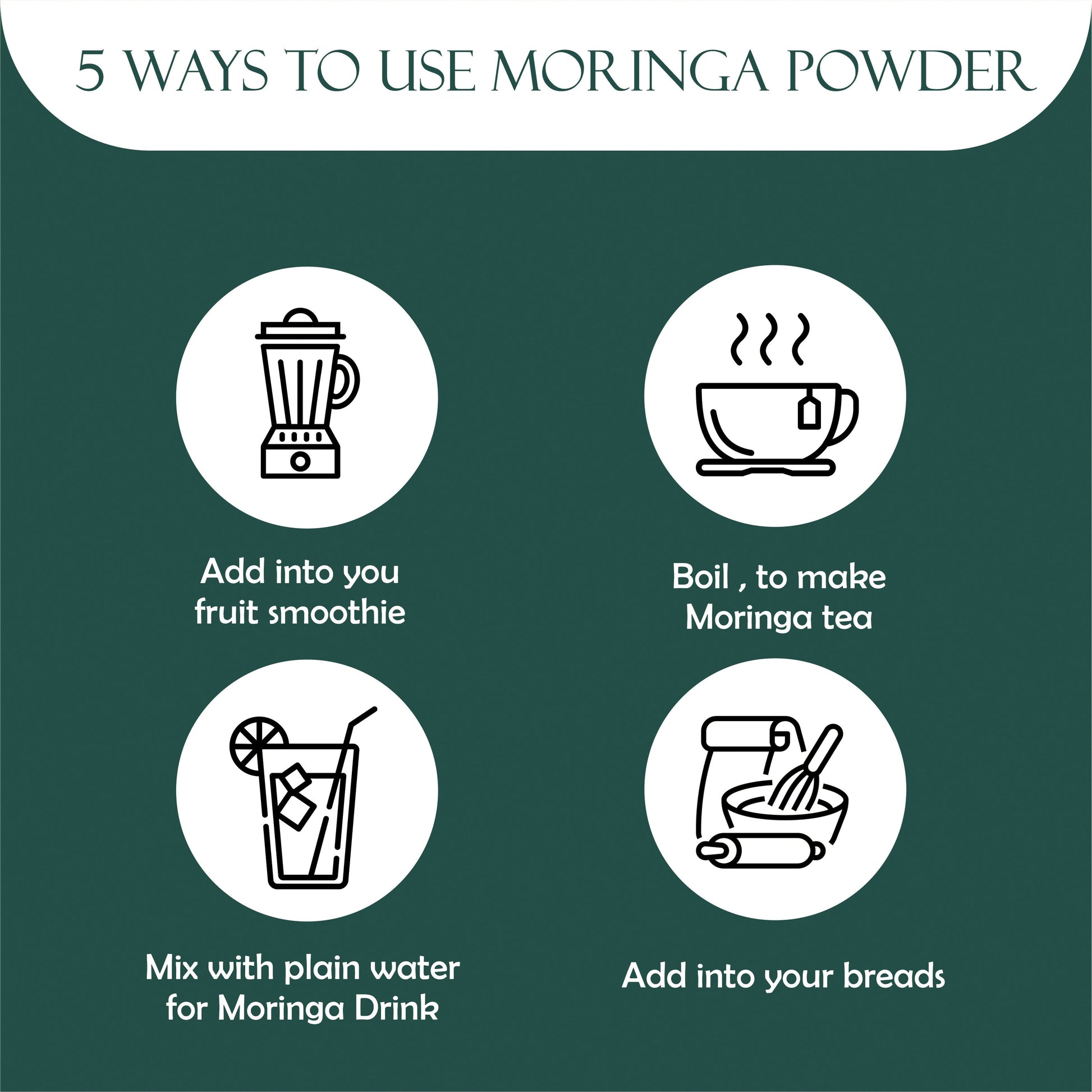 MAPL Pure Moringa Leaf Powder 