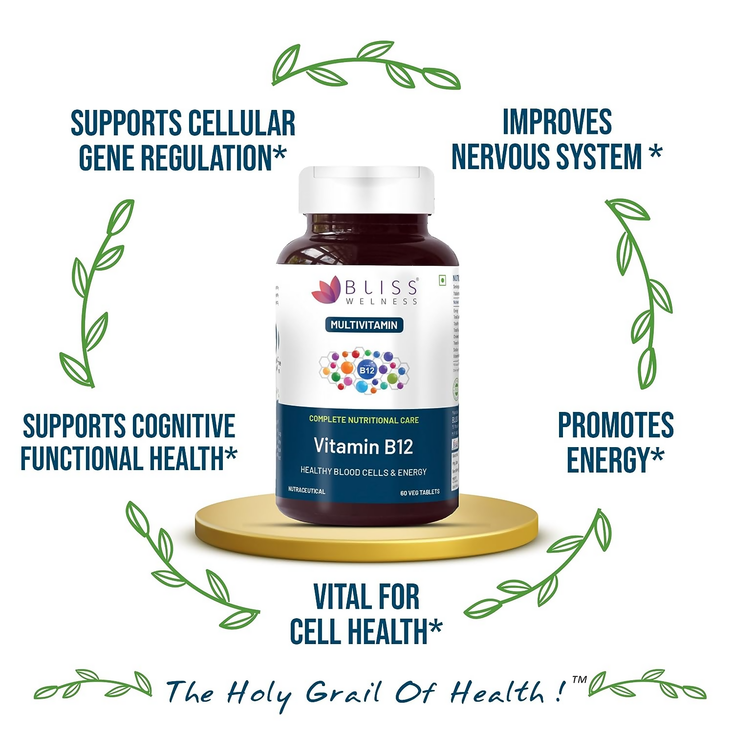 Bliss Welness Vitamin B12 Tablets 