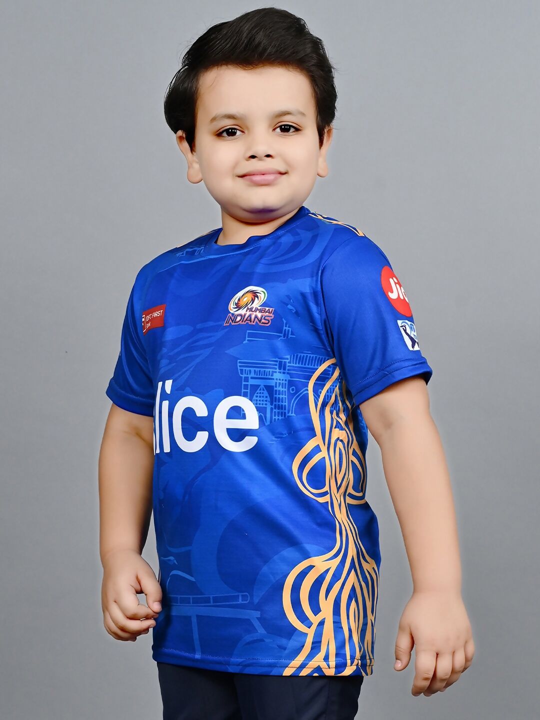 Baesd Kids MI Ipl, T20 Cricket Jersey T-shirt 