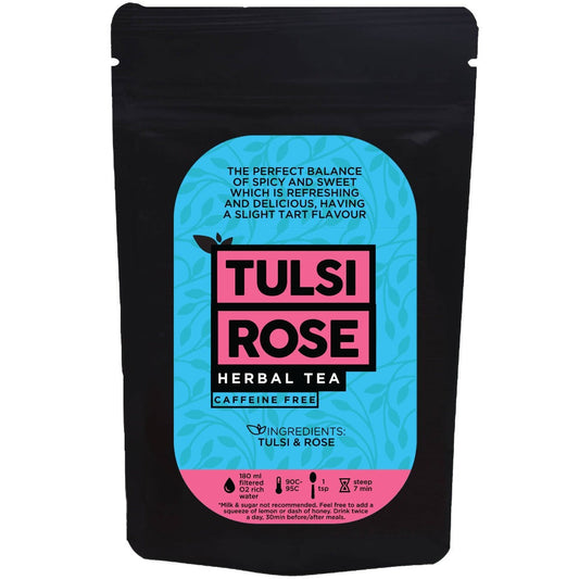 The Tea Trove - Tulsi Rose Herbal Tea  Grab2Buy The Tea Trove Grab2Buy