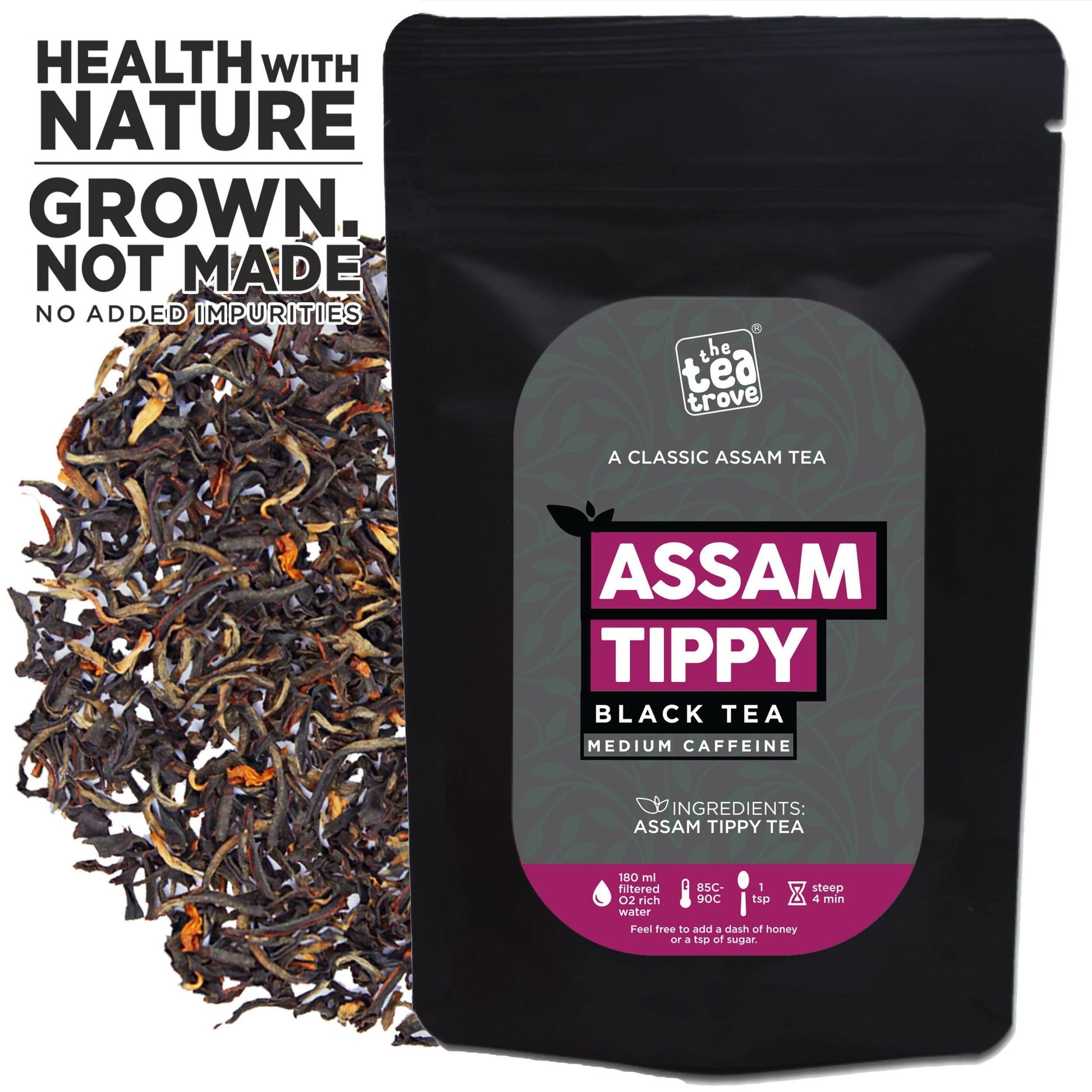 The Tea Trove - Assam Tippy Black Tea  Grab2Buy The Tea Trove Grab2Buy