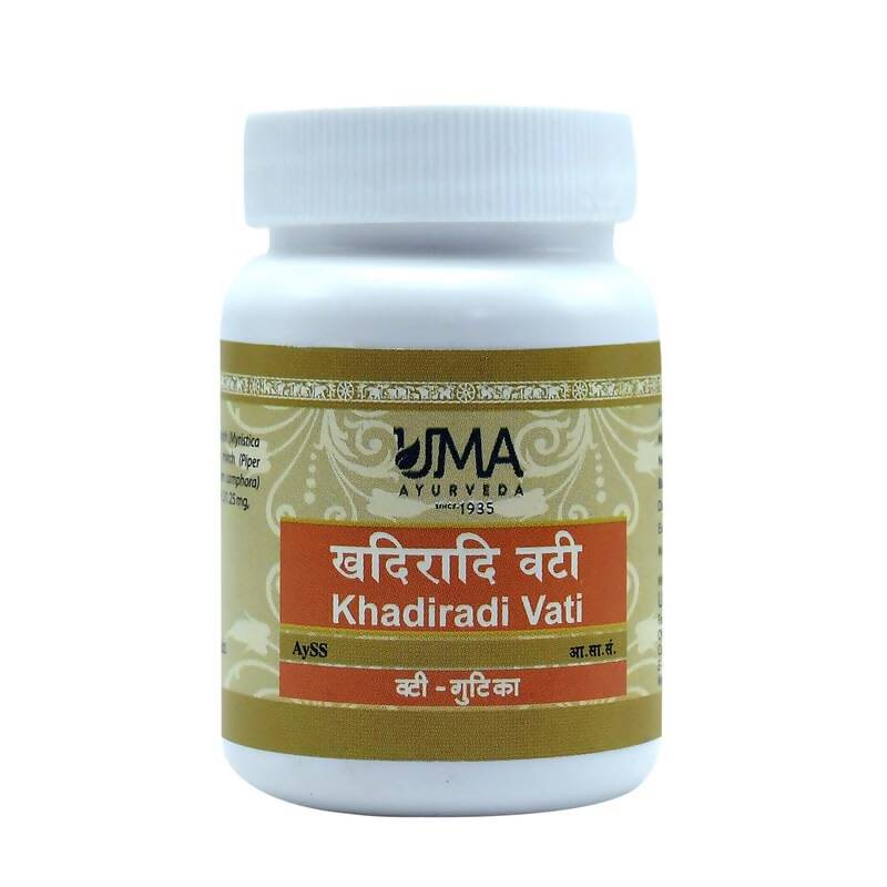 Uma Ayurveda Khadaradi Vati 