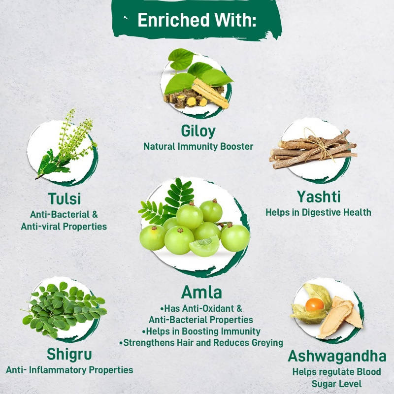 Zandu Amla + 5 Herbs Health Juice 