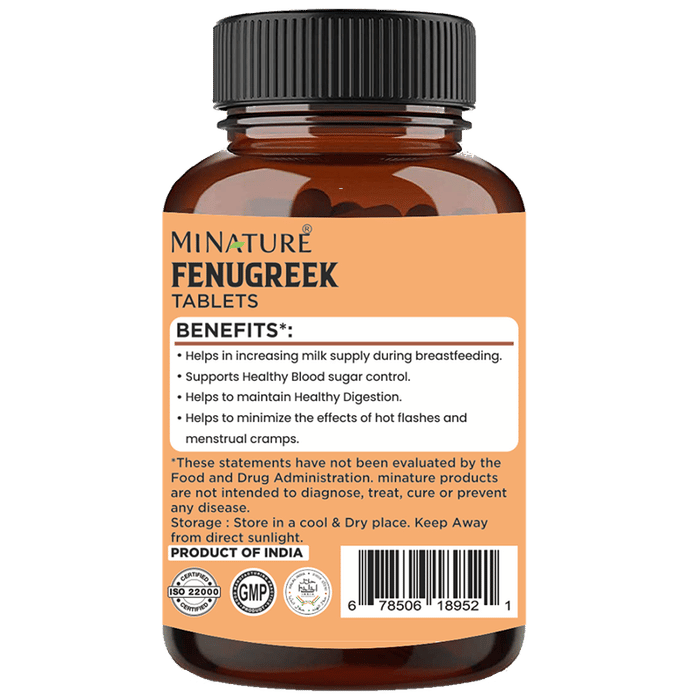 Minature Fenugreek Tablets 