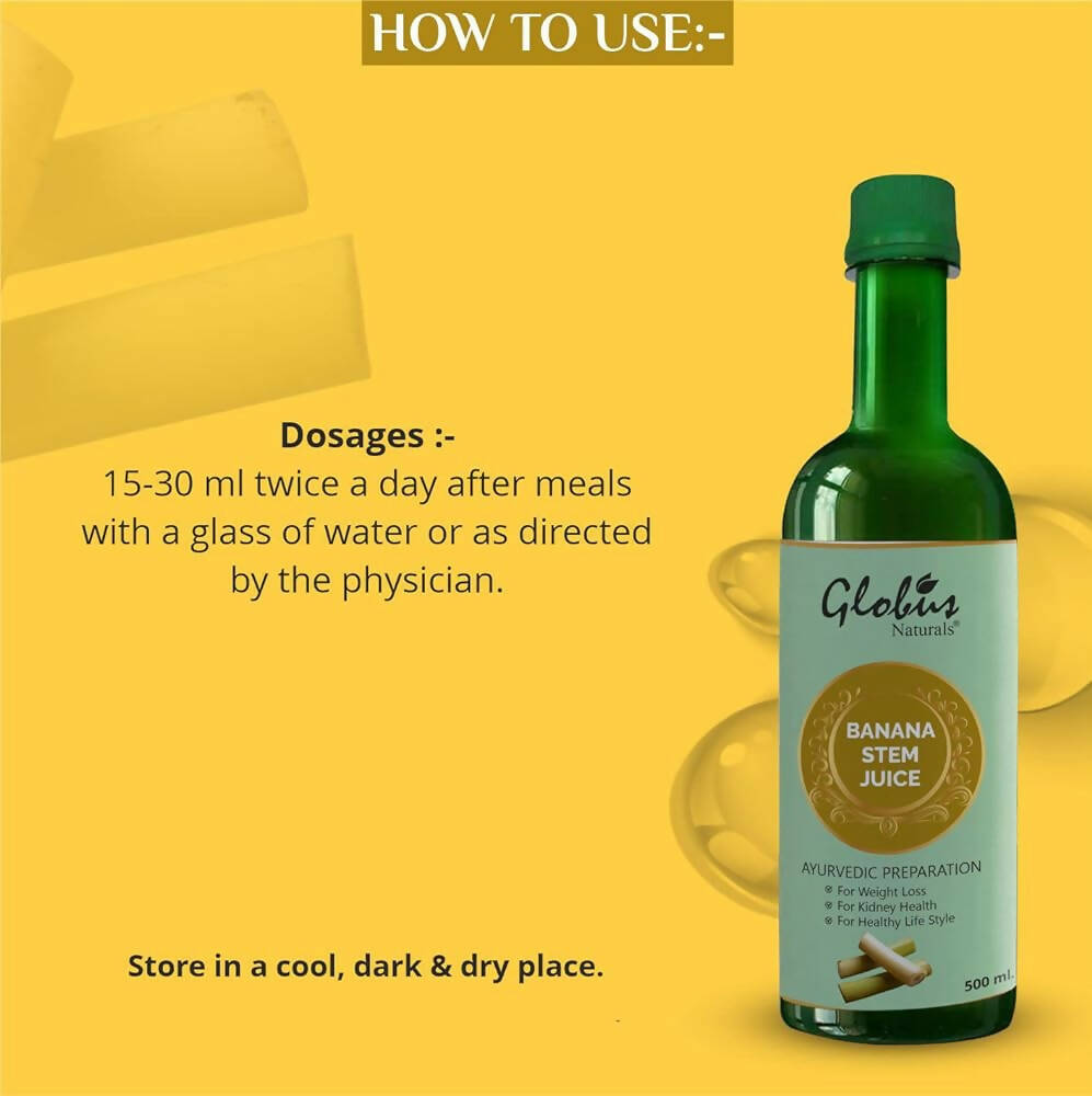 Globus Naturals Banana Stem Juice 