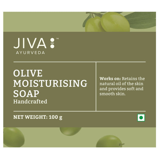 Jiva Ayurveda Olive Moisturising Soap - Grab2buy