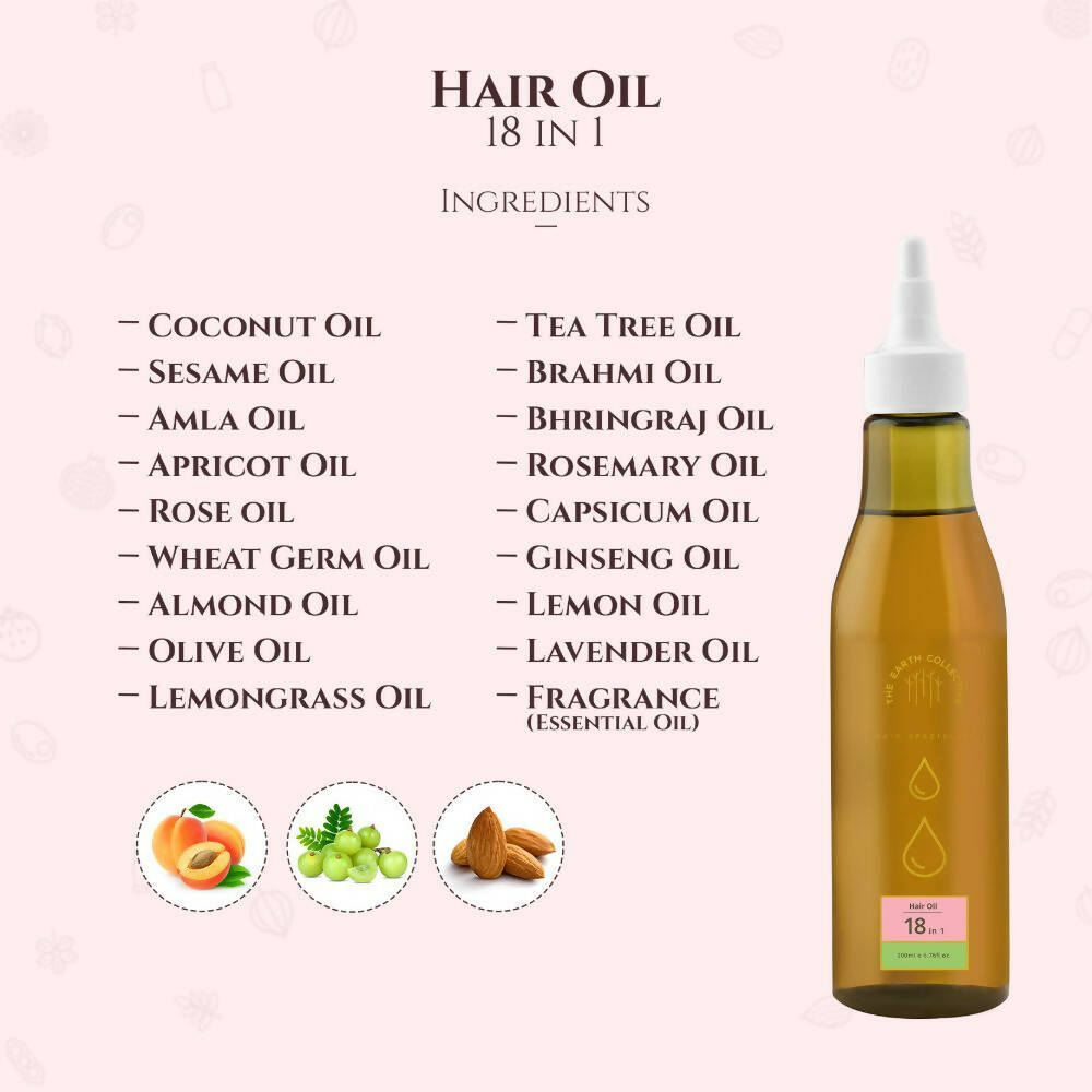 The Earth Collective 18 In 1 Hair Oil  Grab2Buy The Earth Collective Grab2Buy