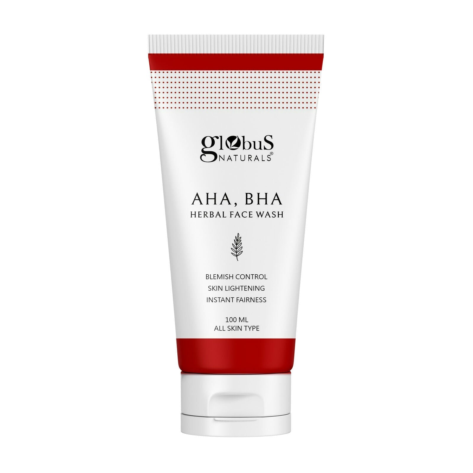 Globus Naturals AHA BHA Herbal Face Wash 