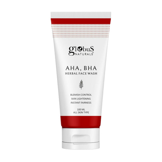 Globus Naturals AHA BHA Herbal Face Wash 
