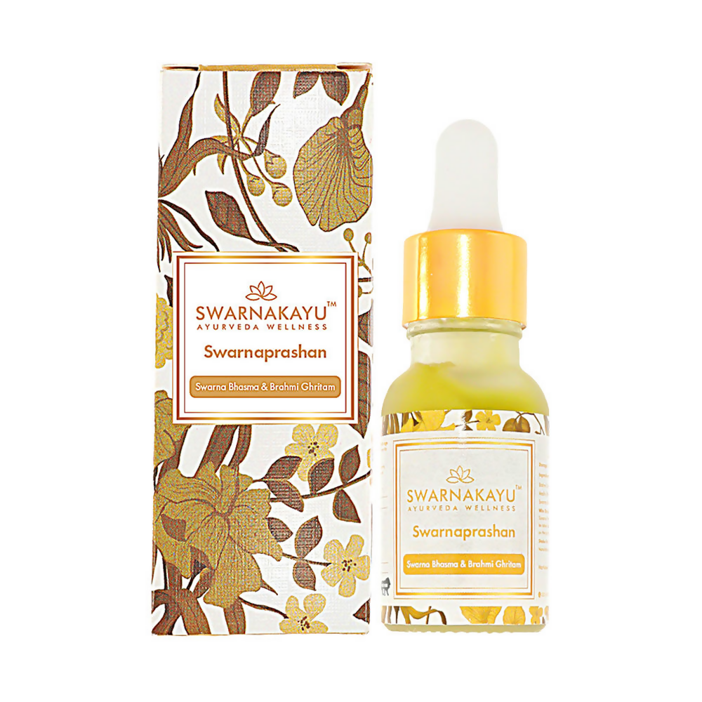 Swarnakayu Swarrnaprashan With Swarna Bhasma & Brahmi Ghritam Genie India