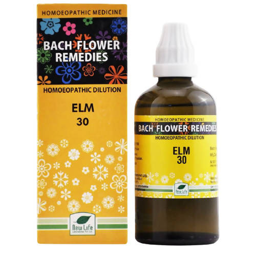 New Life Homeopathy Bach Flower Remedies Elm Dilution 
