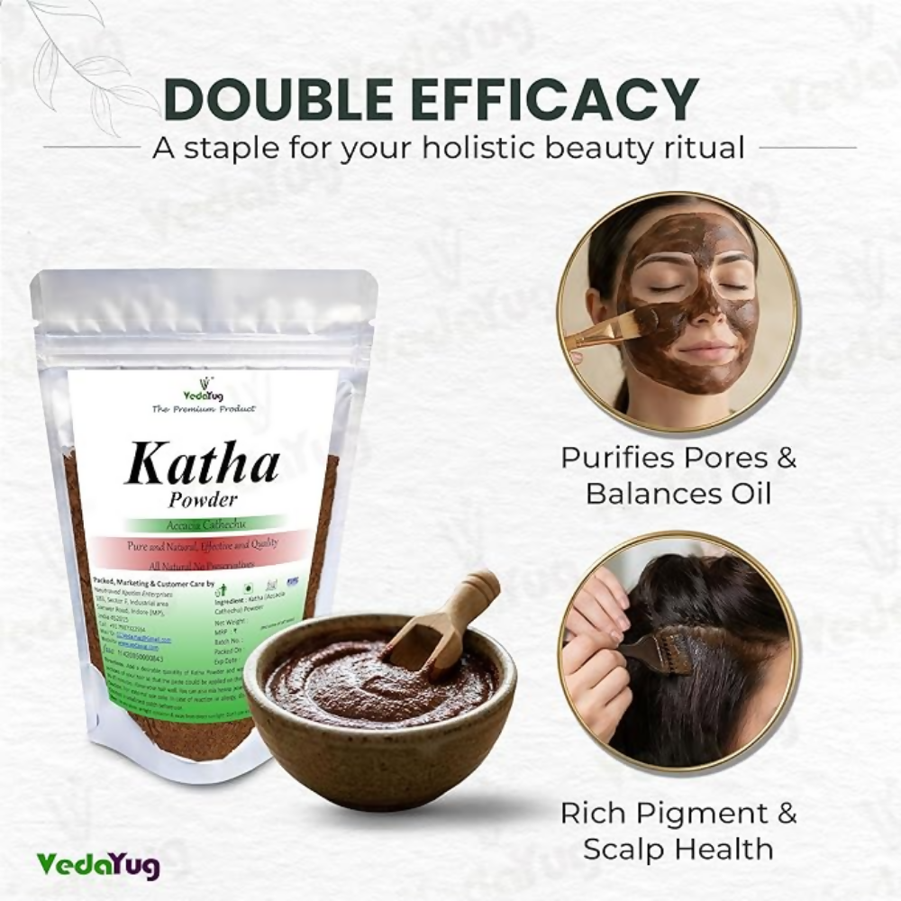 VedaYug Pure Katha Powder  Grab2Buy VedaYug Grab2Buy