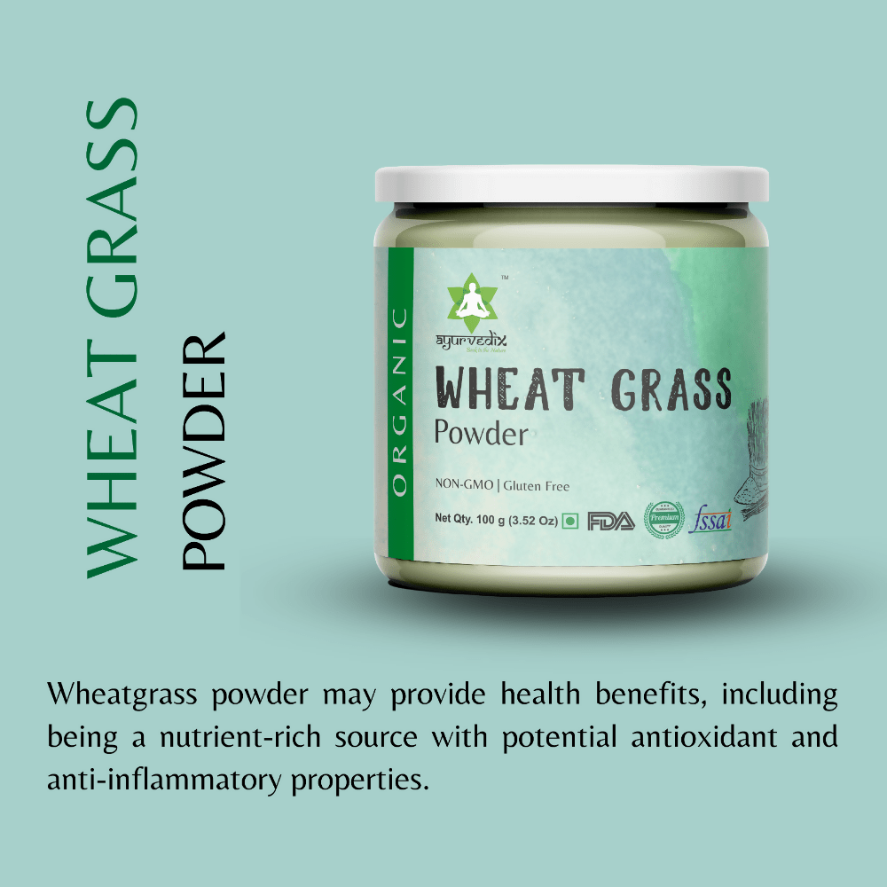 Ayurvedix Organic Wheatgrass Powder 