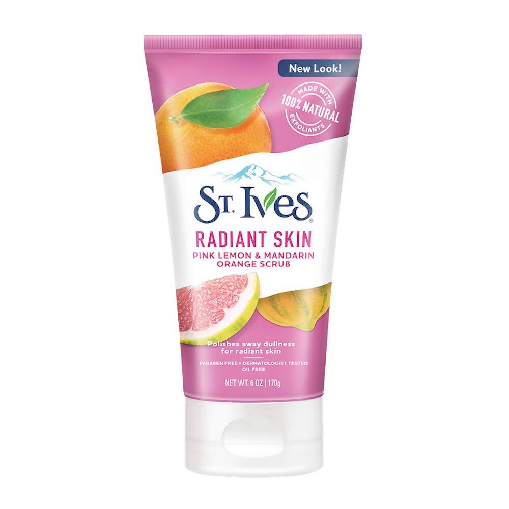 St. Ives Radiant Skin Pink Lemon and Mandarin Orange Scrub 
