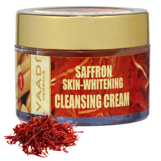 Vaadi Herbals Saffron Skin Whitening Cleansing Cream - Grab2buy