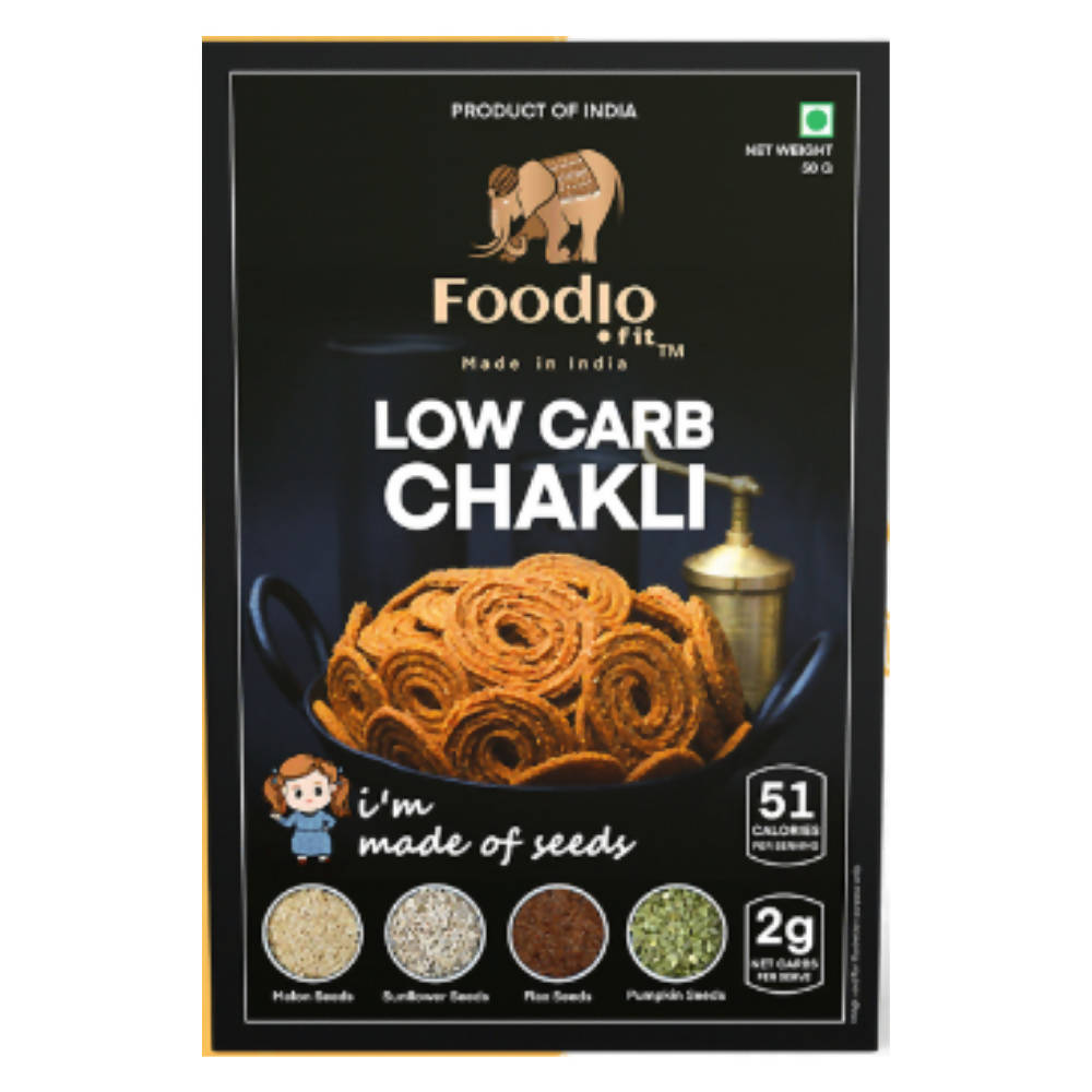 Foodio Low Carb Chakli - Grab2buy