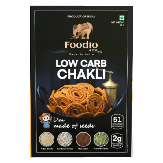 Foodio Low Carb Chakli - Grab2buy