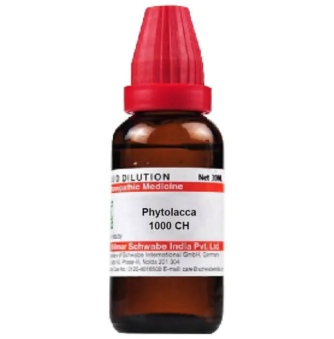 Dr. Willmar Schwabe India Phytolacca Dilution - Grab2buy