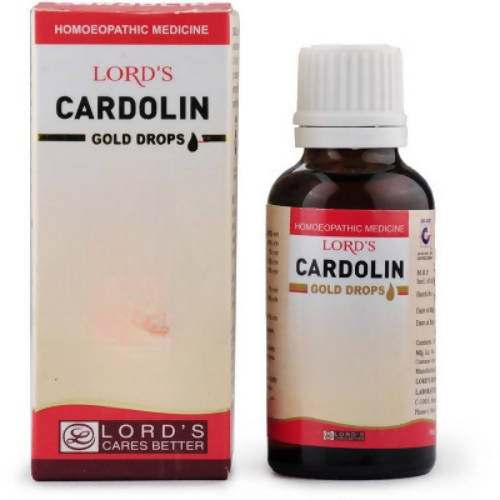 Lord's Homeopathy Cardolin Gold Drops 