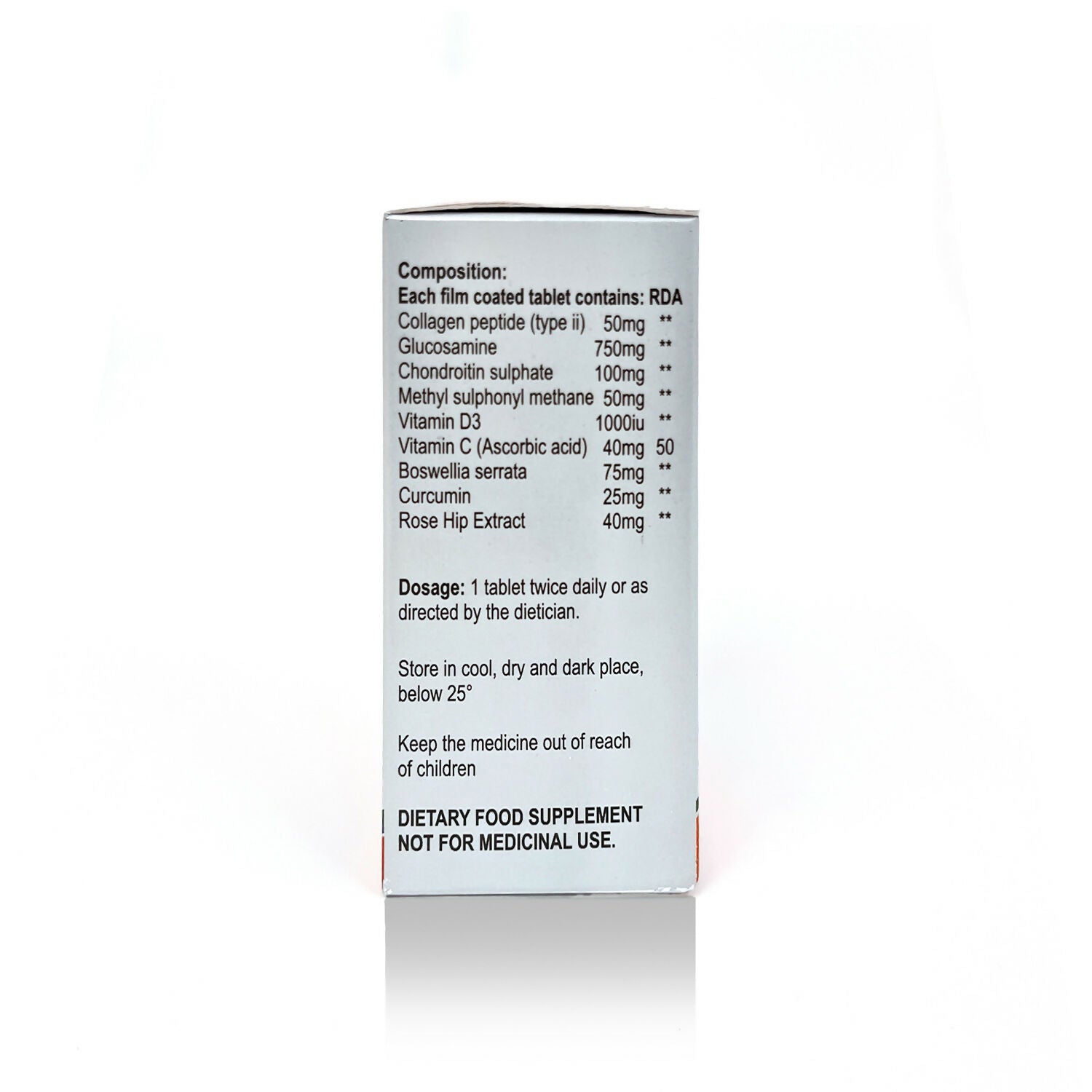 Zorilla Life Science Zorimax OS Collagen Peptide Tablets 