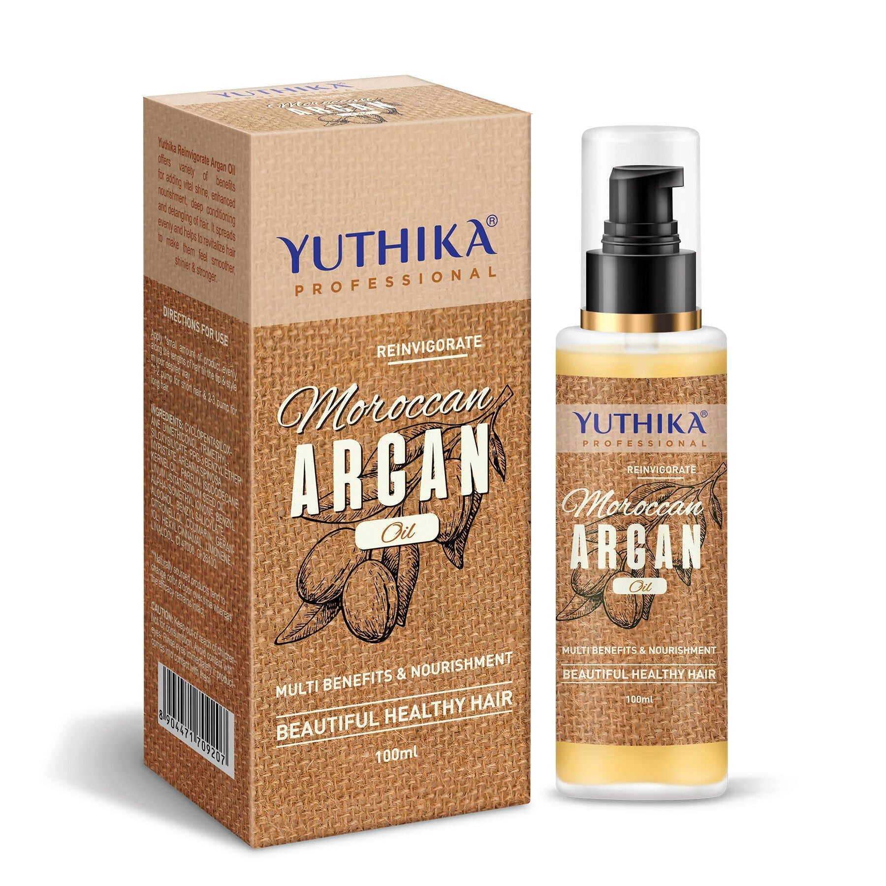 Yuthika Argan Oil Hair Serum - Moroccan Argan Oil  Grab2Buy Yuthika Grab2Buy