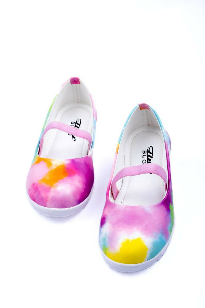 Tiny Bugs Girls Prited Flat Causal Wear Ballerinas - Multi Color  Grab2Buy Tiny Bugs Grab2Buy