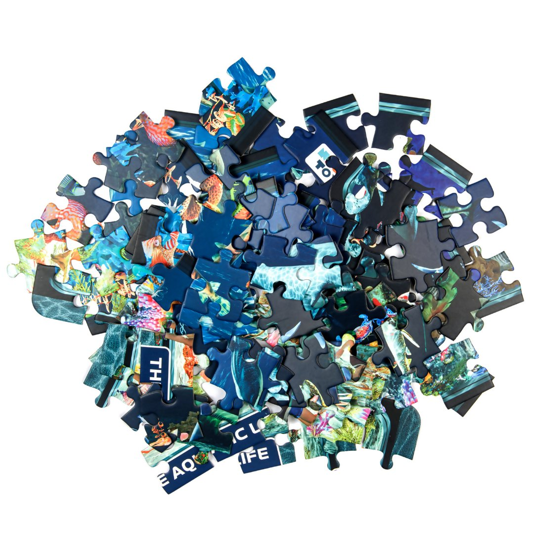 Nesta Toys Aquatic Life Jigsaw Puzzle for Kids, Jumbo Floor Puzzle, Educational Toy (6+ Years)