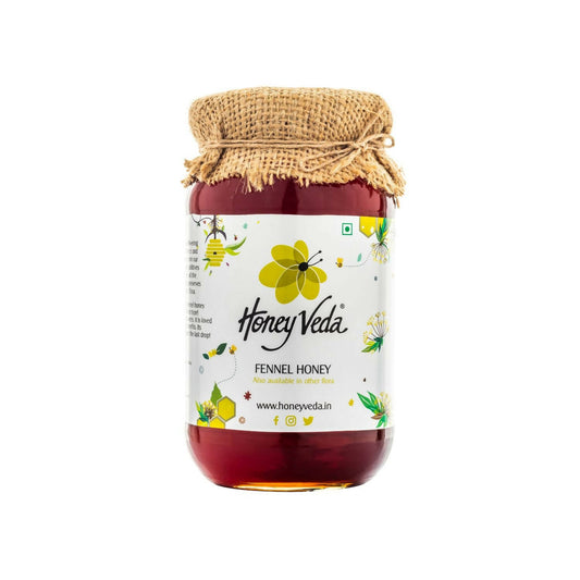 HoneyVeda Premium Raw Fennel Honey - Grab2buy