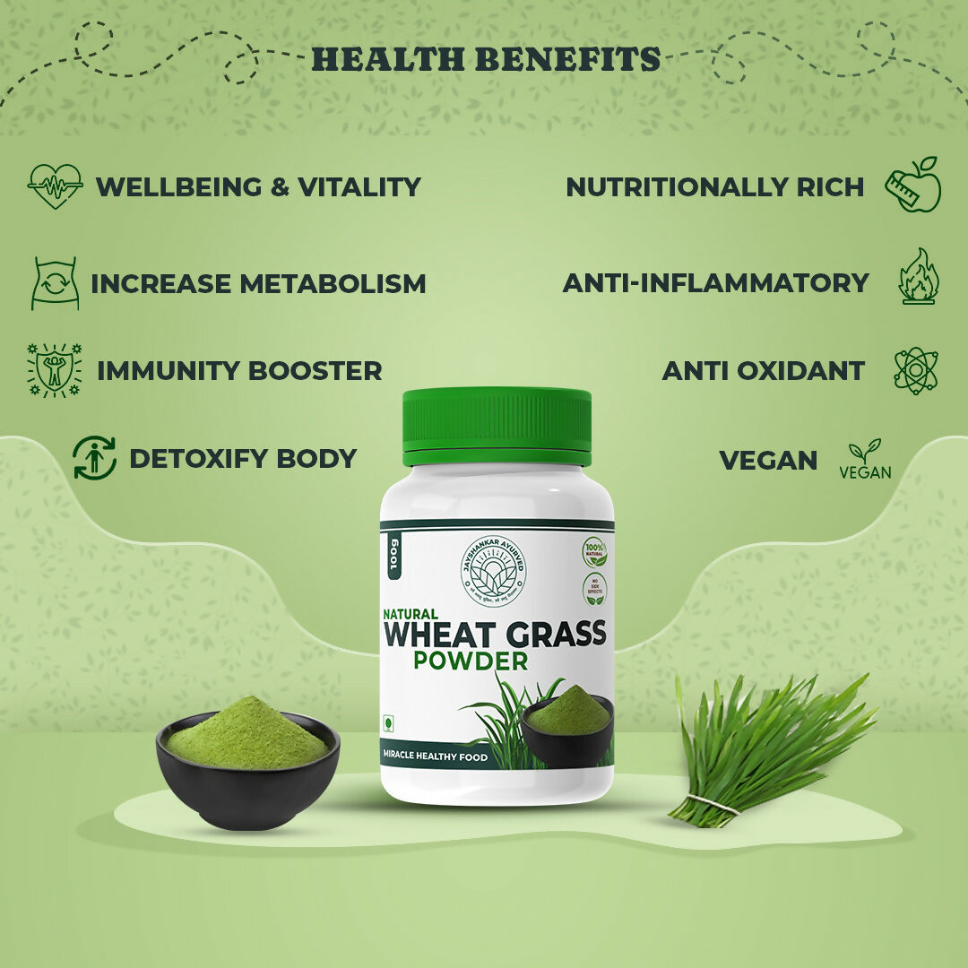 Jayshankar Ayurved Wheat Grass Powder 