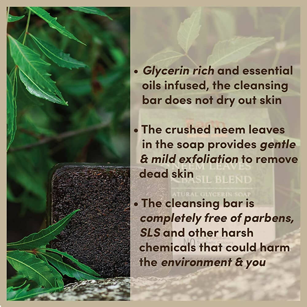 The Earth Reserve Neem Leaves & Basil Blend Soap  Grab2Buy The Earth Reserve Grab2Buy
