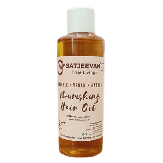 Satjeevan Organic Nourishing Hair Oil - Grab2buy