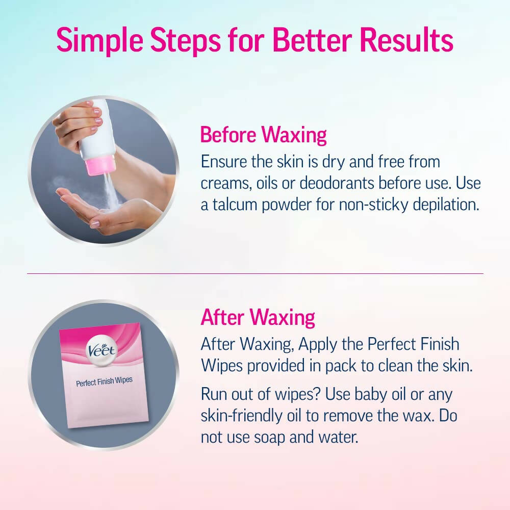 Veet Professional Waxing Strips for Women - Dry Skin - Grab2buy