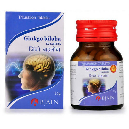 Bjain Homeopathy Ginkgo Biloba Tablets - Grab2buy