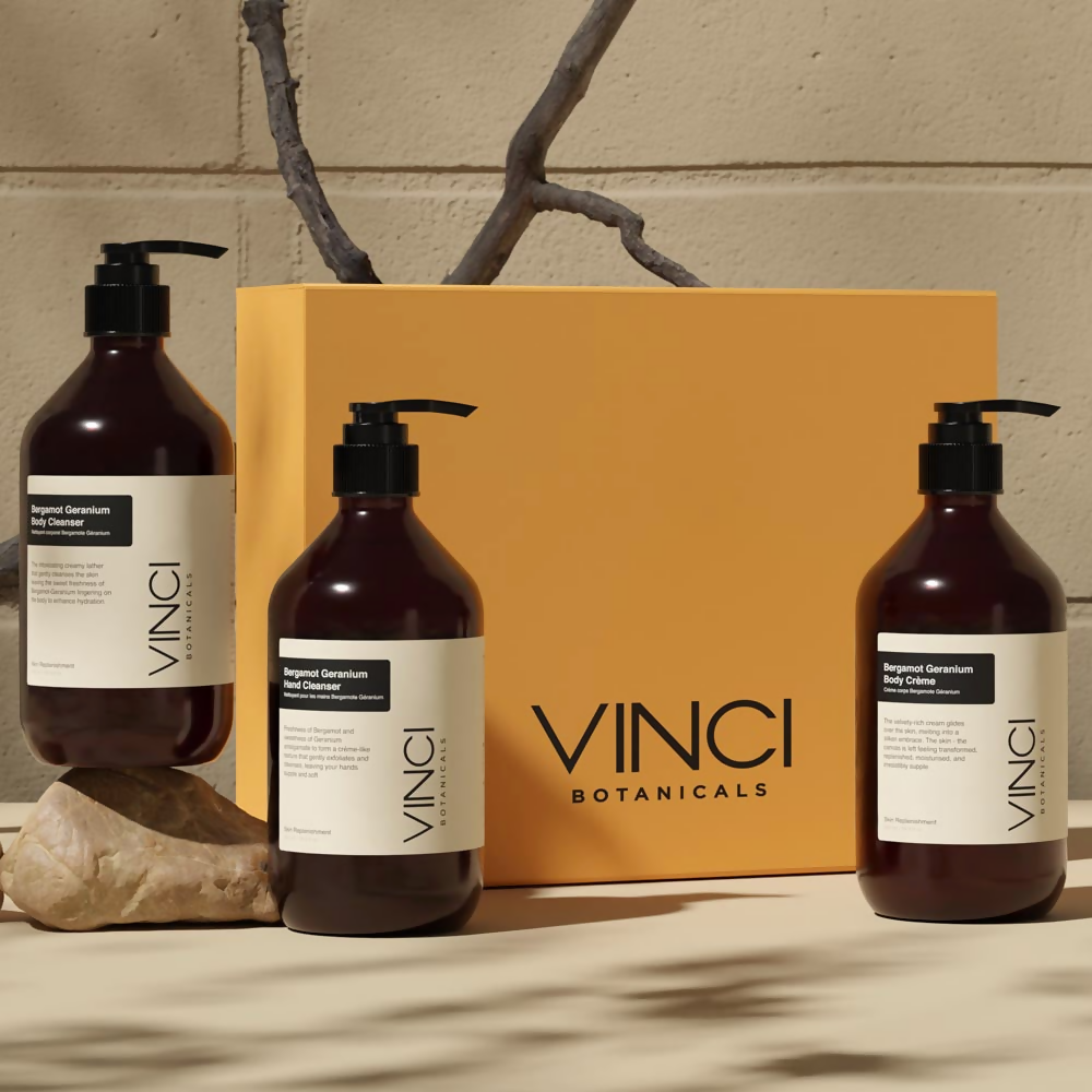 Vinci Botanicals Bergamot Geranium Trio  Grab2Buy Vinci Botanicals Grab2Buy
